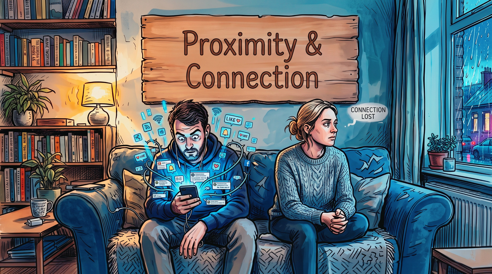 Proximity & Connection: Sitting Together Is Not The Same As Being Together