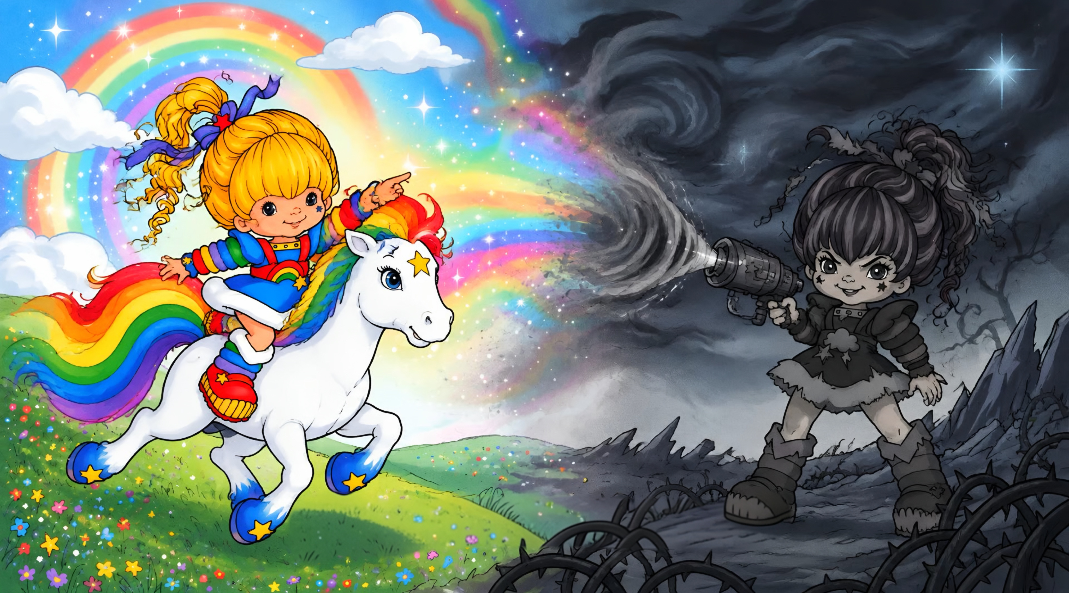 Rainbow Brite, Rainbow Dark, & The Price of Moral Absolutism