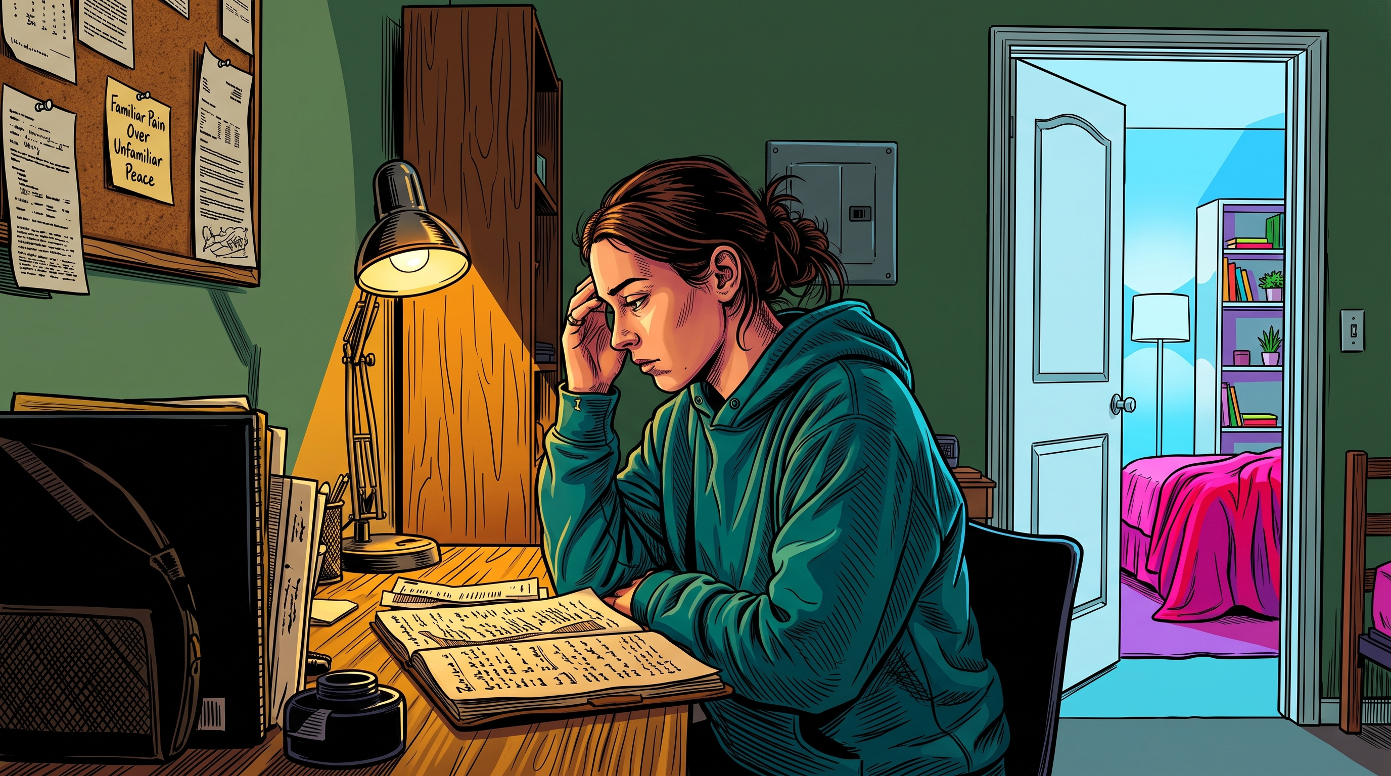 Familiar Pain Over Unfamiliar Peace: The Psychology of Why