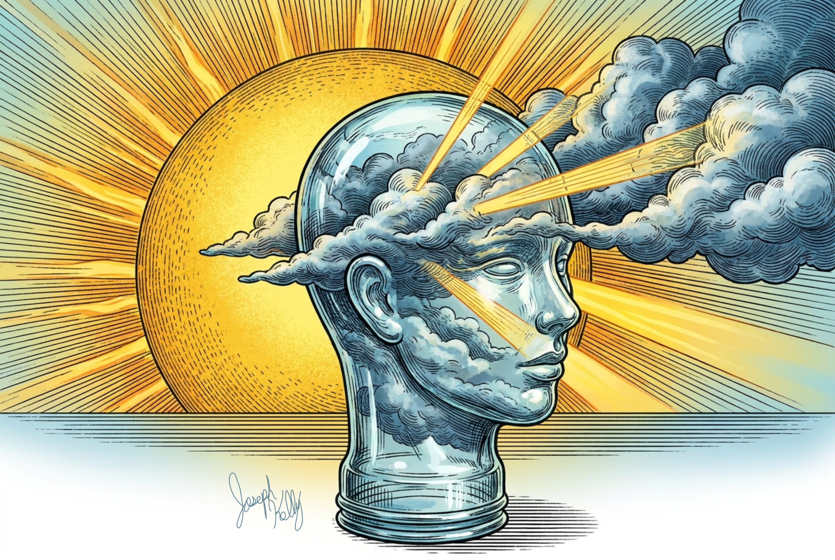 How to Let the Sunshine Break Through the Clouds in Your Mind