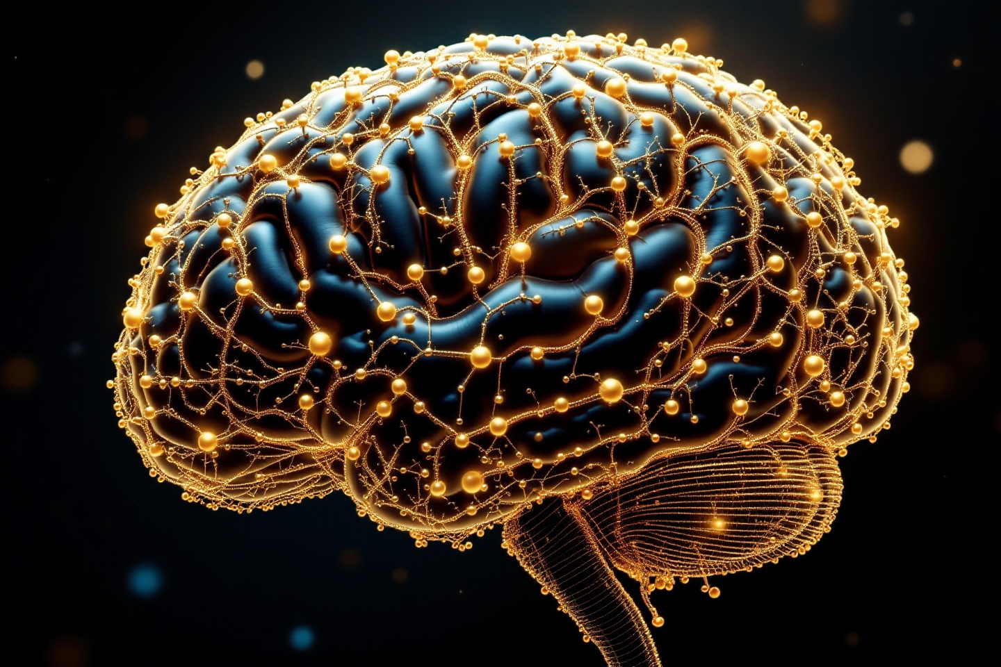 IMG 5171a brain with yellow electricity flowing through it.